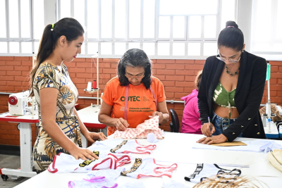 Cotecs oferecem 1.140 vagas de cursos gratuitos de Costura e Cculinária voltados para as festas juninas